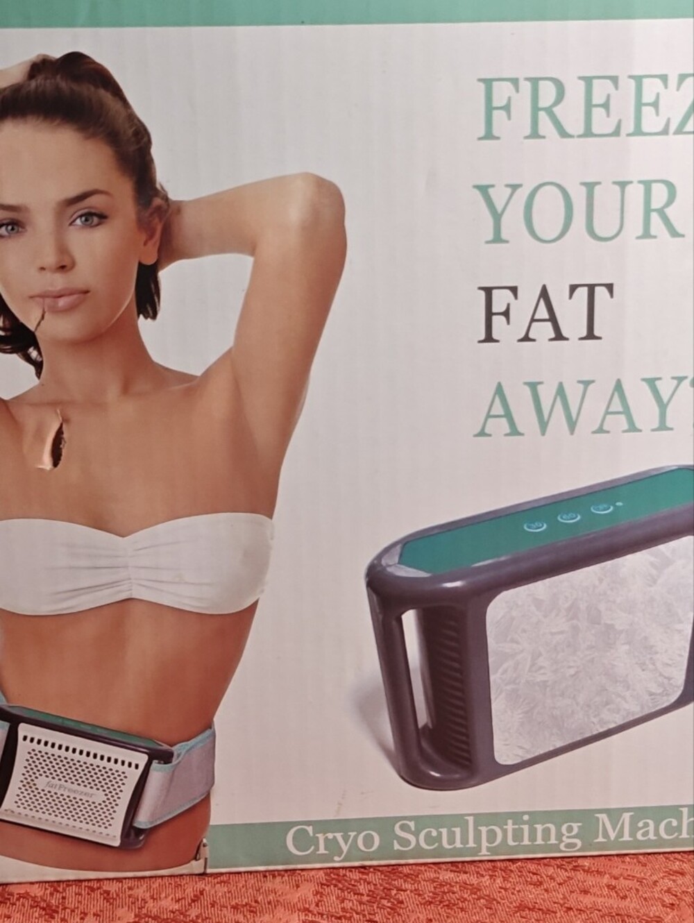 Cryo Sculpting Machine Slimming Device - Teal/Gray
